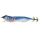 thumbnail image 1 of Pesca Señuelos de pesca con anzuelo de anzuelos de calamar con cebo de camarón de madera luminosa LED de 103mm (azul), 1 of 4
