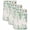 Green Beige, variant on Eucalyptus Leaves Kitchen Towels Set of 2, Spring Daily Flowers Plants Gray Plaid Absorbent Dish Towels for Kitchen, Microfiber Hand Towel, Quick Drying Tea Towel for Cleaning Decorative Dishcloths