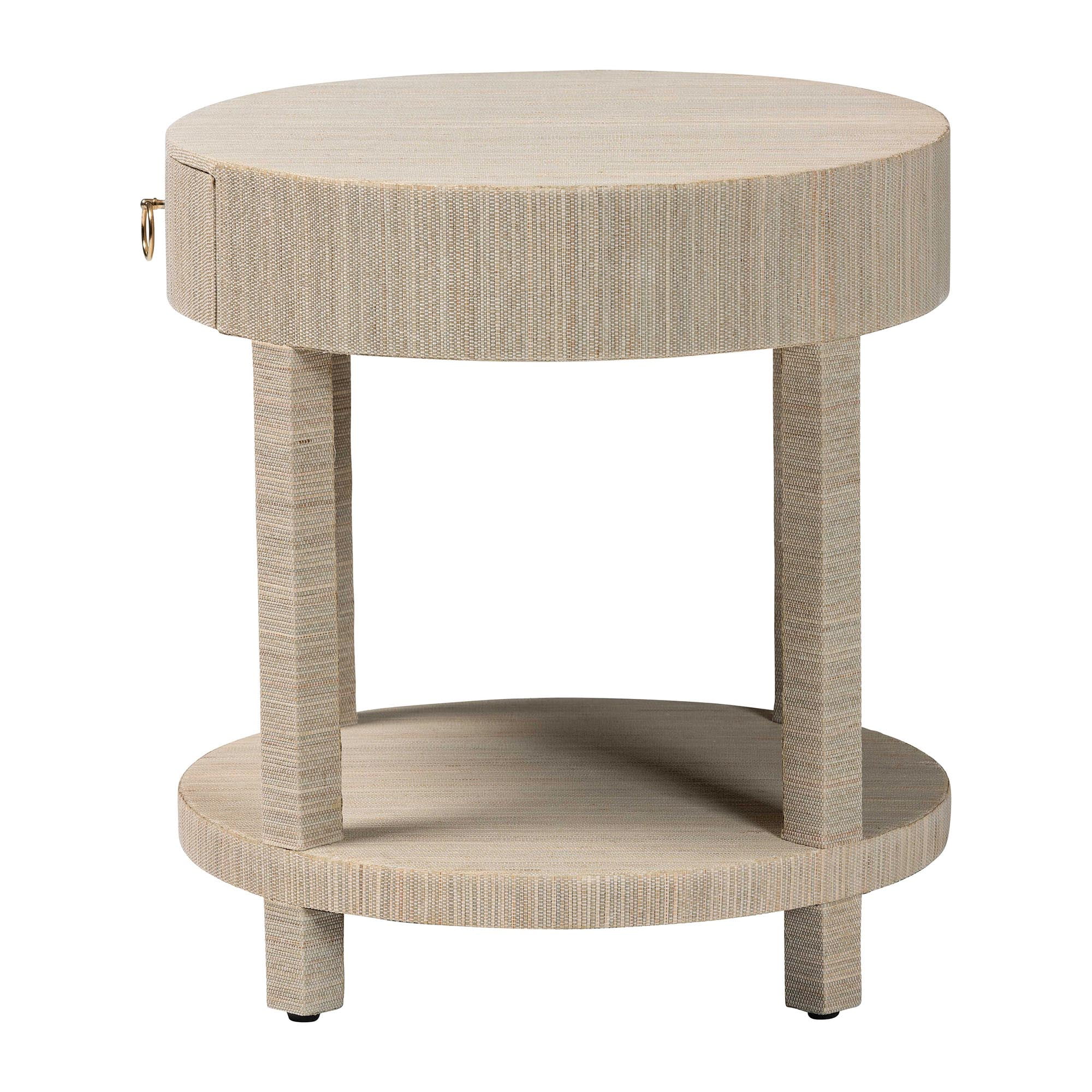 bali & pari Sadia Boho Nightstand, 1-Drawer, Natural