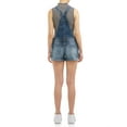 No Boundaries Juniors No Boundaries Denim Cuffed Shortall