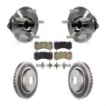 thumbnail image 1 of Transit Auto Front Hub Bearing Assembly Coated Disc Brake Rotors and Ceramic Pads Kit for Car 2012 Jeep Grand Cherokee 6.4L with 330mm Diameter Rotor KBB-127243, 1 of 2