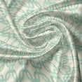 thumbnail image 5 of Ambesonne Turquoise Valance Pack of 2, Classical Retro Art, 54"X18", Mint Green Cream, 5 of 5