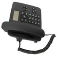 thumbnail image 4 of LOVEVER Wired Landline Phone  Redial Function Home Corded Telephone Black Caller ID With Answering Machine For Hotel Black, 4 of 8