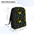 thumbnail image 3 of Rocae Game Play print Computer bag with separate compartment, suitable for 15 inch laptop backpack, gift for men and women, 3 of 8
