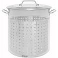 thumbnail image 3 of CONCORD Stainless Steel Stock Pot w/Steamer Basket. Cookware great for boiling and steaming (60 Quart, 3 of 6