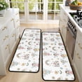 thumbnail image 4 of Kitchen Rugs Sets Of 2,Fairy Princess Carriage Pattern Anti Fatigue Kitchen Mat Rugs Non Slip Washable,Decorative Kitchen Floor Mats for Kitchen,Sink,Laundry,17"x47"+17"x47", 4 of 5