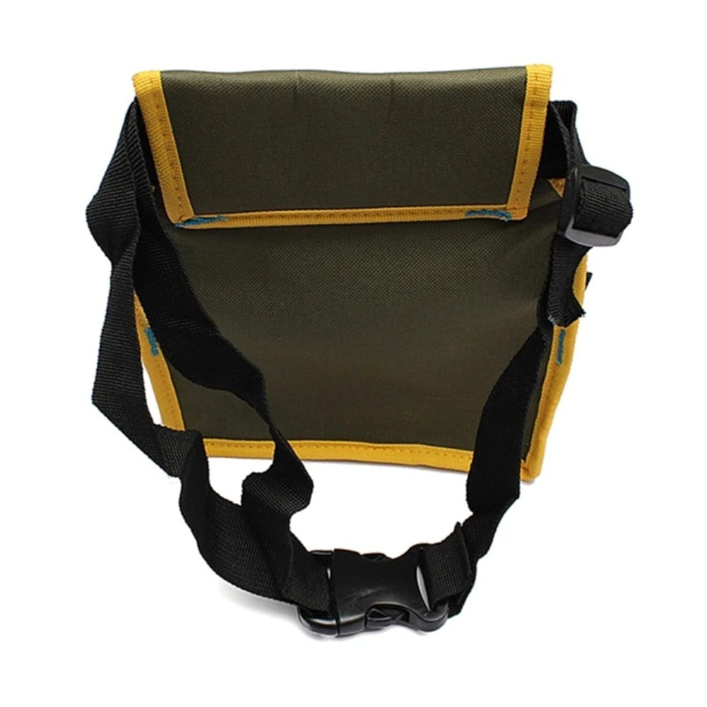 Electrician Canvas Tool Bag Pockets With Belt Organiser Storage Hardware Pouch Smile Home