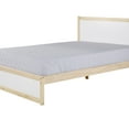 thumbnail image 4 of Alaterre MOD Pine Slat Bed, Full, White/Brown, 4 of 8