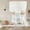 Orange, variant on Dark Green Striped Balloon Curtains for Living Room/French Door, Abstract Modern Geometric Stripes Tie Up Curtains 63 Inch Length Energy Saving Kitchen Curtains Shades for Windows 42"x63"