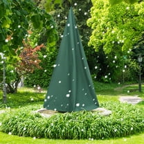 UPOUART Weatherproof Fountain Cover Green Oxford Cloth 1Pcs for Outdoor Use
