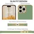thumbnail image 2 of iPhone 15 Pro Max Case,iPhone 15 Pro Max Phone Case,Slim Fit Soft TPU with Adjustable Wristband Kickstand Scratch Resistant Shockproof Protective Cover for iPhone 15 Pro Max 6.7", Matcha Green, 2 of 9