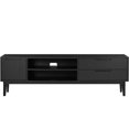 thumbnail image 1 of Mueble para tv Talitha 200 cm - Negro Gaia Herbs Contemporáneo, 1 of 7
