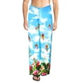 thumbnail image 2 of LA LEELA Men's Swim Trunk Beachwear Sarong Pareo Wrap One Size Blue-Z232 Summer Vacation Aloha, 2 of 5