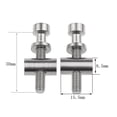 thumbnail image 5 of Wanyifa 1 Pair M5x 30/40mm Bike Seat Post Fixed Bolts Titanium MTB Bicycle Saddle Fixed Screw,Silver, 5 of 7