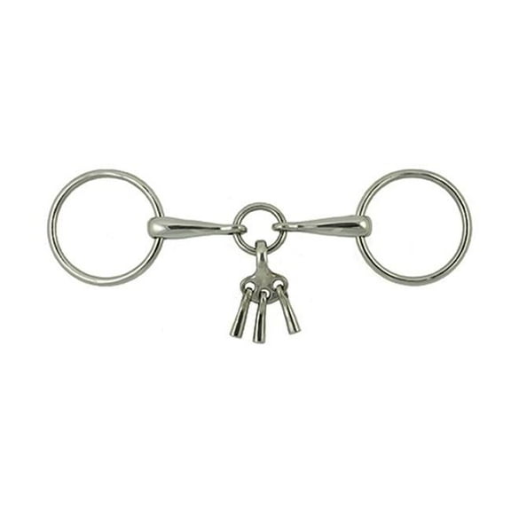 Jacks 1331 Player Ring Snaffle Bit