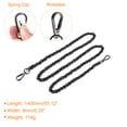 thumbnail image 2 of Unique Bargains Purse Chain Strap, 55' Purse Strap Shoulder Bag Replacement Strap, Black&Dark Grey, 2 of 6
