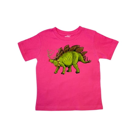 

Inktastic Rudolph Stegosaurus Gift Toddler Boy or Toddler Girl T-Shirt