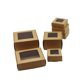 thumbnail image 3 of 50 piezas DIY Kraft Multi Size Cute Square Kraft Packaging Box Wedding Party Favor Supplies Handmade Soap Chocolate Candy Gift Box, 3 of 5