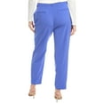 thumbnail image 2 of Tahari ASL womens  Plus Pant, 14W, Blue, 2 of 3