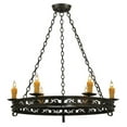 thumbnail image 2 of Meyda Tiffany 131389 Sagebrush 6 Light 36" Wide Taper Candle Style Chandelier - Custom, 2 of 7