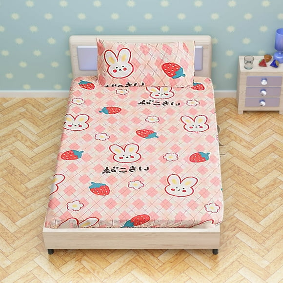 Fridja Liquidation d'Économies d'Été! Drap de Lit en Coton pour Bébé, Pièce Unique, Housse de Matelas pour Nouveau-Né, Couvre-Lit, Drap