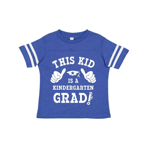 Inktastic This Kid Kindergarten Grad WHT Boys or Girls Toddler T-Shirt