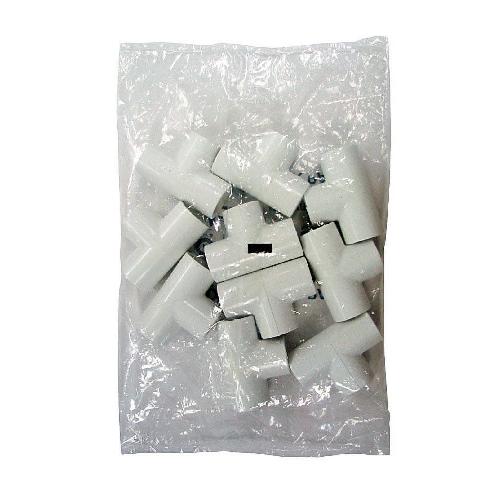 Charlotte Pipe Schedule 40 1 in. Slip x 1 in. Dia. Slip PVC Tee