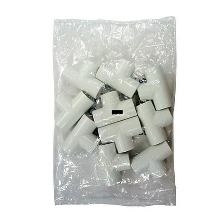 Charlotte Pipe Schedule 40 1 in. Slip x 1 in. Dia. Slip PVC Tee