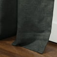thumbnail image 5 of TWOPAGES 52 W X 84 L Inch Drapery French Pleat Polyester Light Filtering Textured Soft Curtain for Kitchen, 1 Panel, Grey, 5 of 5