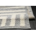 thumbnail image 5 of LaDole Rugs 4x6 ft Fluffy Shaggy Area Rug | Machine Washable Small Carpet For Bedroom, Living Room, Kitchen, Entry Way, Indoor Floor Décor | Grey, 5 of 5