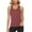 Wine, variant on JIUKE Yoga Tank Tops for Women Round Neck Sleeveless Loose Fitted Athletic Running Workout Tees