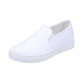 thumbnail image 2 of Women's Casual Slip On Canvas Sneakers Fashionable Comfortable Flat Shoes for Daily Wear with Jeans and Pants, 40, 2 of 6