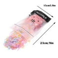 thumbnail image 3 of Thin Small Ponytail Hair Elastics Daily Life Big Size Colorful Rubber Bands for Kids Girls Fashion Disposable Elastic Hair Ties, 3 of 6