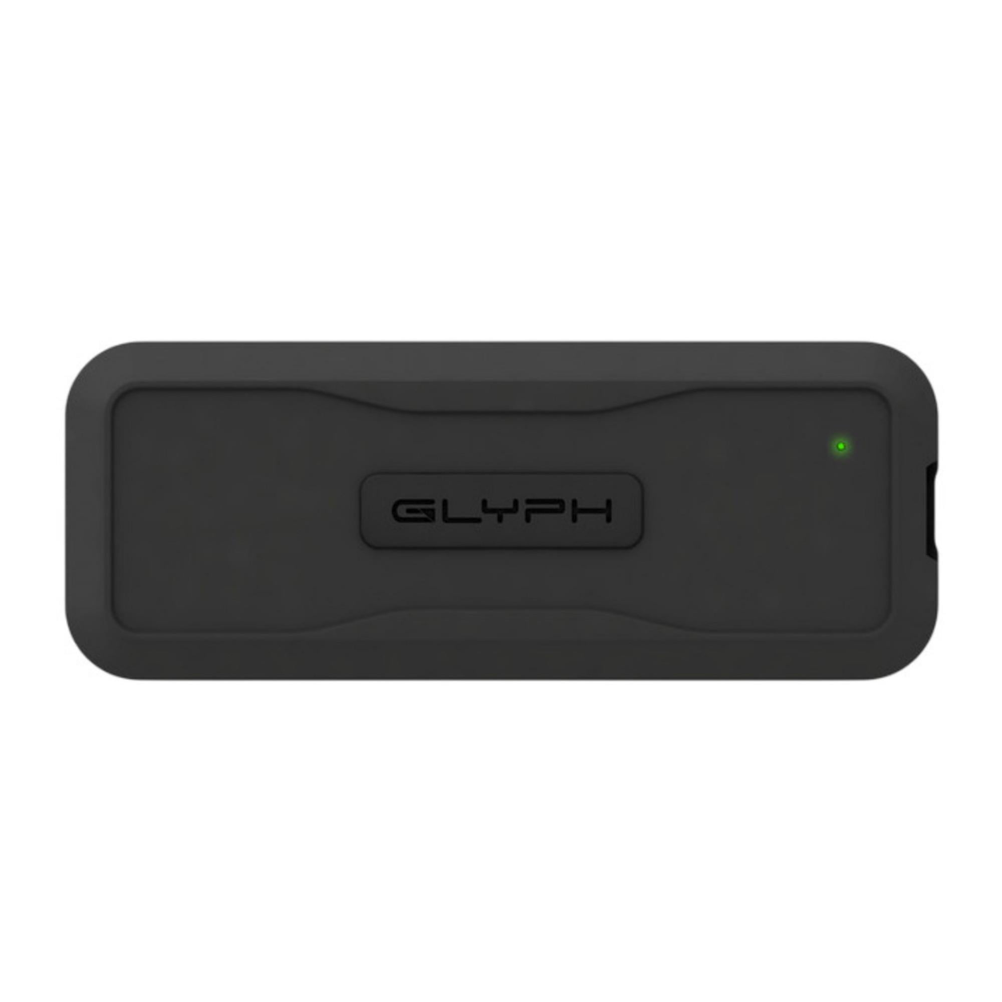 Glyph Atom EV Portable NVMe USB 3.2 Gen 2 External SSD with 1000MBPS Speeds, Thunderbolt 3 Compatibility, and Aluminum Shell (1TB)