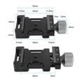 thumbnail image 6 of Professional 38mm QR Clamp Adjustable Width, CNC Machined, All-Metal Material for Arca Swiss Photography, 6 of 9