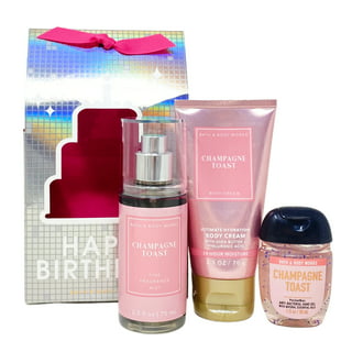 Bath and Body Works - Champagne Toast - Daily Trio - Shower Gel, Fine  Fragrance Mist & Super Smooth Body Lotion
