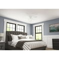 thumbnail image 6 of Hunter - Bennett Indoor Low Profile Ceiling Fan With Light, Remote, 52-inch, Matte White, Rustic-style, 3-speed WhisperWind Motor, 50280, for living rooms, bedrooms, home offices, kitchens, 6 of 16
