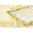thumbnail image 3 of XZYG Nana Throw Blanket Nana Gifts from Grandkids Nana Flannel Blankets on Mother's Day Birthday and Christmas (Sunflowers)(30*40inch), 3 of 7