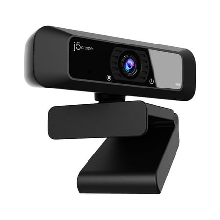 j5create - USB HD Webcam with 360° Rotation - Black