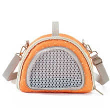 LYTMENT Small Animal Carrier Bag Hamster Travel Bag for Squirrel Sugar Glider Outdoor Pet Sling Breathable Pet Carrier Bag Mesh Bag