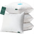 thumbnail image 1 of Dreamlab Protectores de Almohada 100% Impermeables con Cierre, de Tela Suave y Delgada, hipoalergénico, Anti ácaros. Funda Cubre Almohada contra Agua. (4 Pack King: 51 cm x 96 cm), 1 of 9