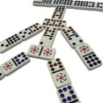 thumbnail image 6 of Front Porch Classics, Spinner Domino Game Set in Collectible Wooden Case from Front Porch Classics for 2 to 8 Players Ages 8 and Up, 6 of 8