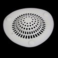 thumbnail image 4 of Unique Bargains 145mm Diameter Silicone Drain Hair Catcher Strainer White 2pcs, 4 of 4