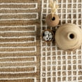 thumbnail image 4 of Rugs USA Geneva Tasseled Jute Area Rug, 4' x 6', Chrysanthe Natural, 4 of 9