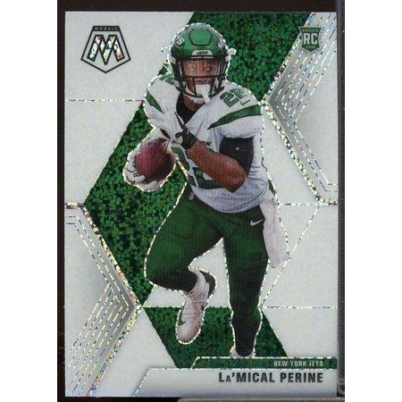 La'Mical Perine Rookie Card 2020 Panini Mosaic White Sparkle #235