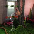 thumbnail image 3 of Lámpara de cadena de hadas con lata de agua hueca de luz solar LED para decoración de jardín (B) Tmvgtek Iluminación del hogar multifuncional, 3 of 9