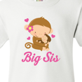 thumbnail image 4 of Inktastic Big Sis Monkeys Youth T-Shirt, 4 of 5