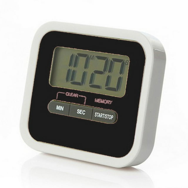 Amdohai Minuterie de Cuisine Magnétique 100 Minutes Numérique Compte à Rebours et Compte à Rebours Minuteries