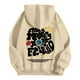 thumbnail image 3 of MHFRRA Sudadera con Capucha, Suave y Cómoda, para Uso Informal, Ligera, Deportiva y para Exteriores Caqui, 3 of 3