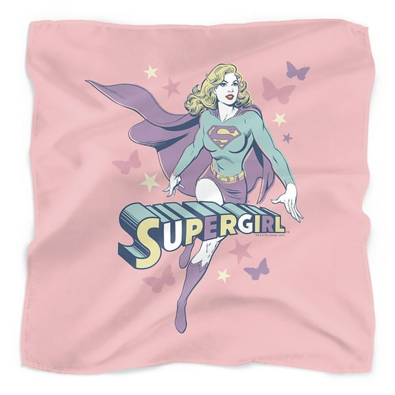 Supergirl Pastels Bandana (21 in x 21 in)